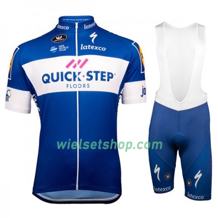 Fietskleding (Fietsshirt + Korte Koersbroek) 2018 Quick Step Floors N001 Fietskleding (Fietsshirt + Korte Koersbroek) 2018 Quick Step Floors N001